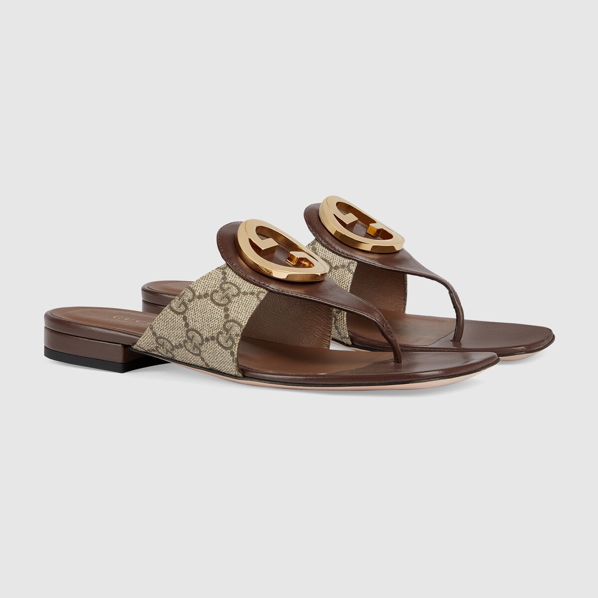 Womens Gucci Blondie thong sandal - 2