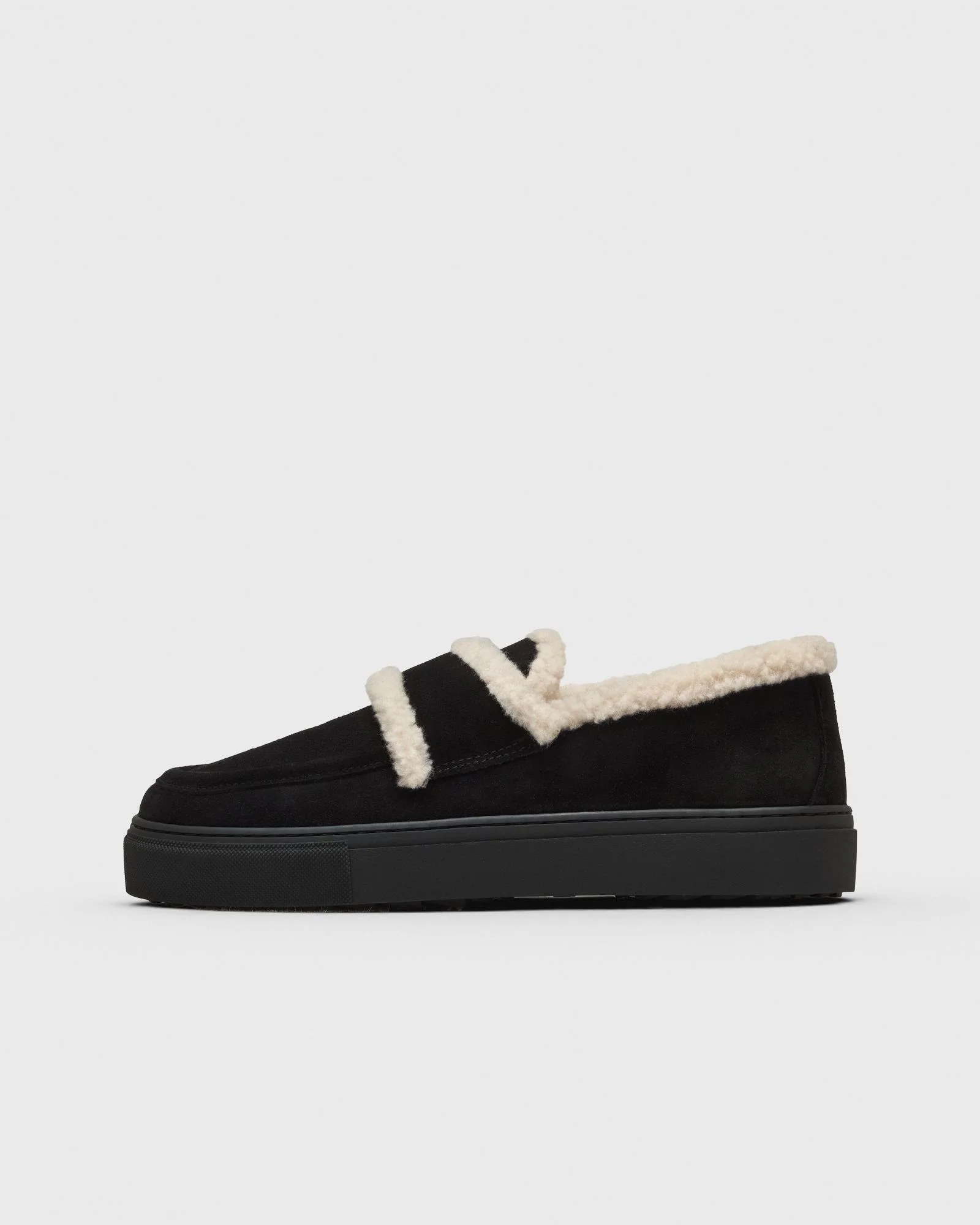 SHEARLING LOAFER PLAIN - 1