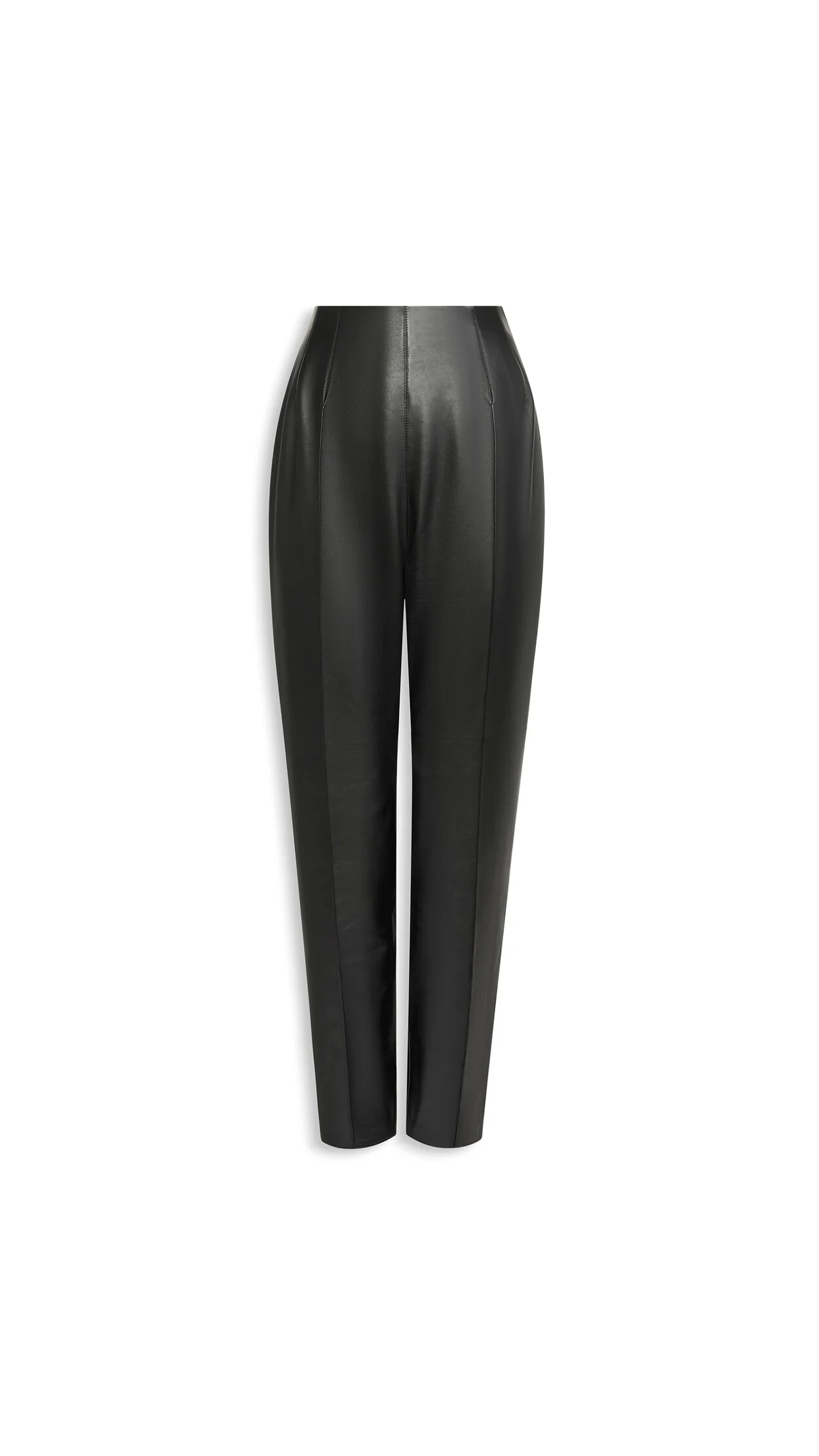 TAPERED LAMBSKIN PANTS - 1