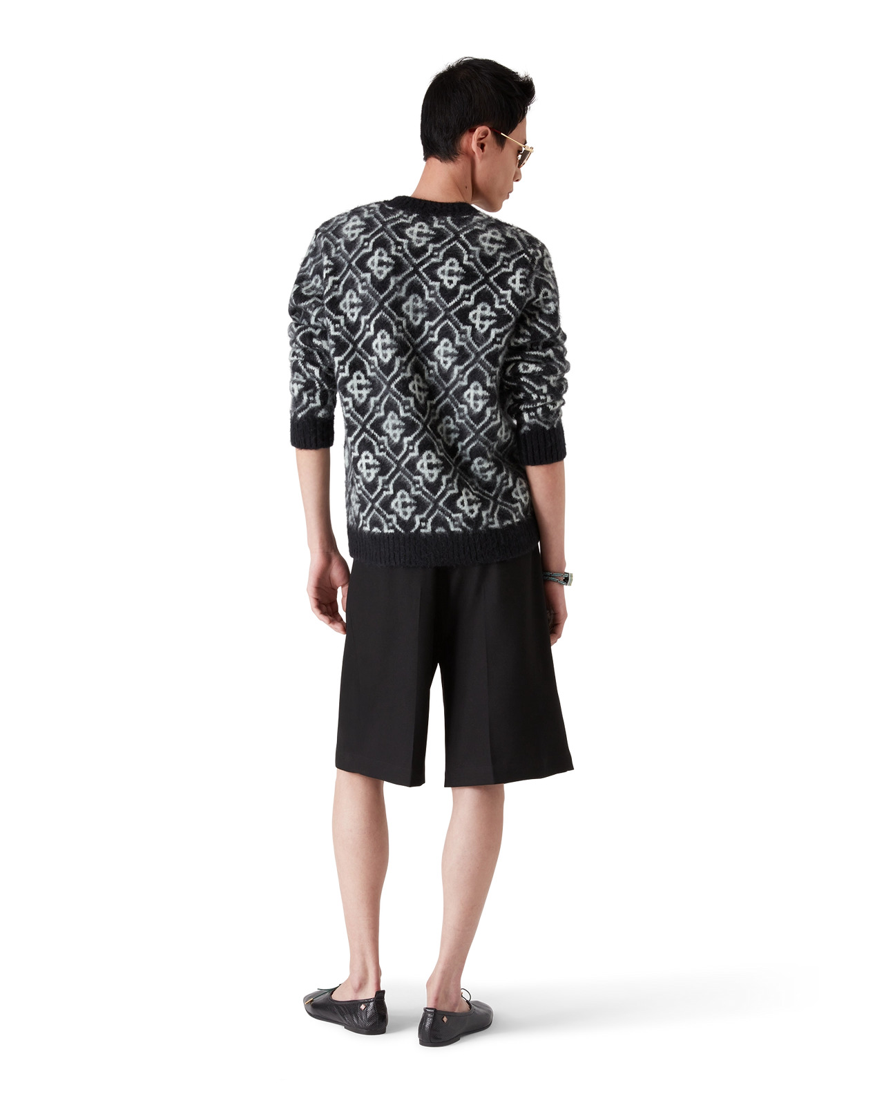 Monogram Mohair Jumper | Casablanca Paris - 3