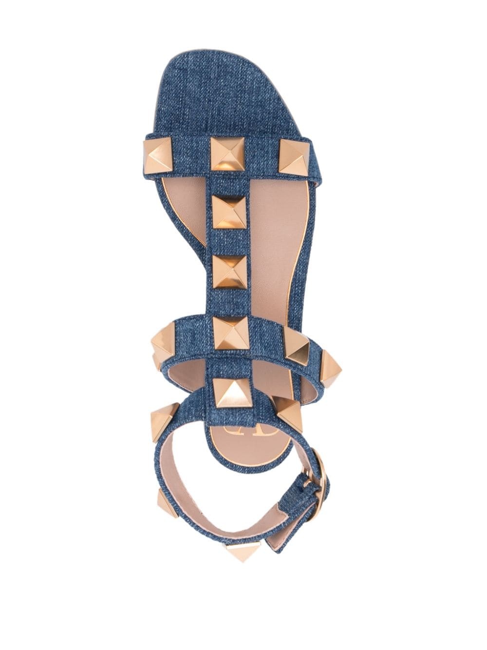 Roman Stud denim sandals - 4