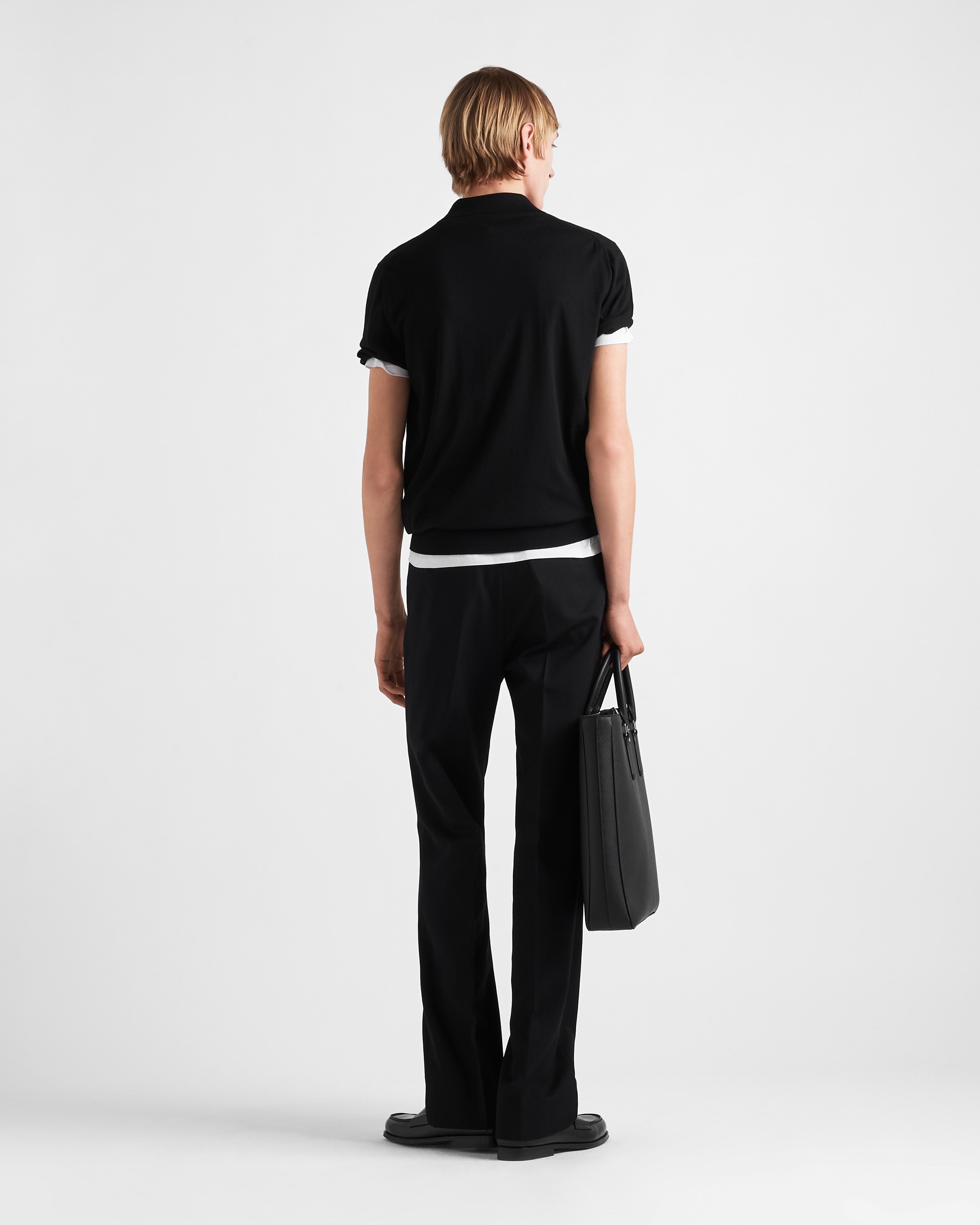 Superfine wool polo shirt - 5