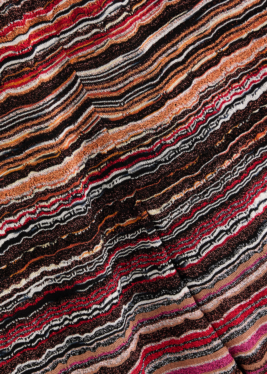 Missoni Striped-intarsia Metallic-knit Trousers - 5