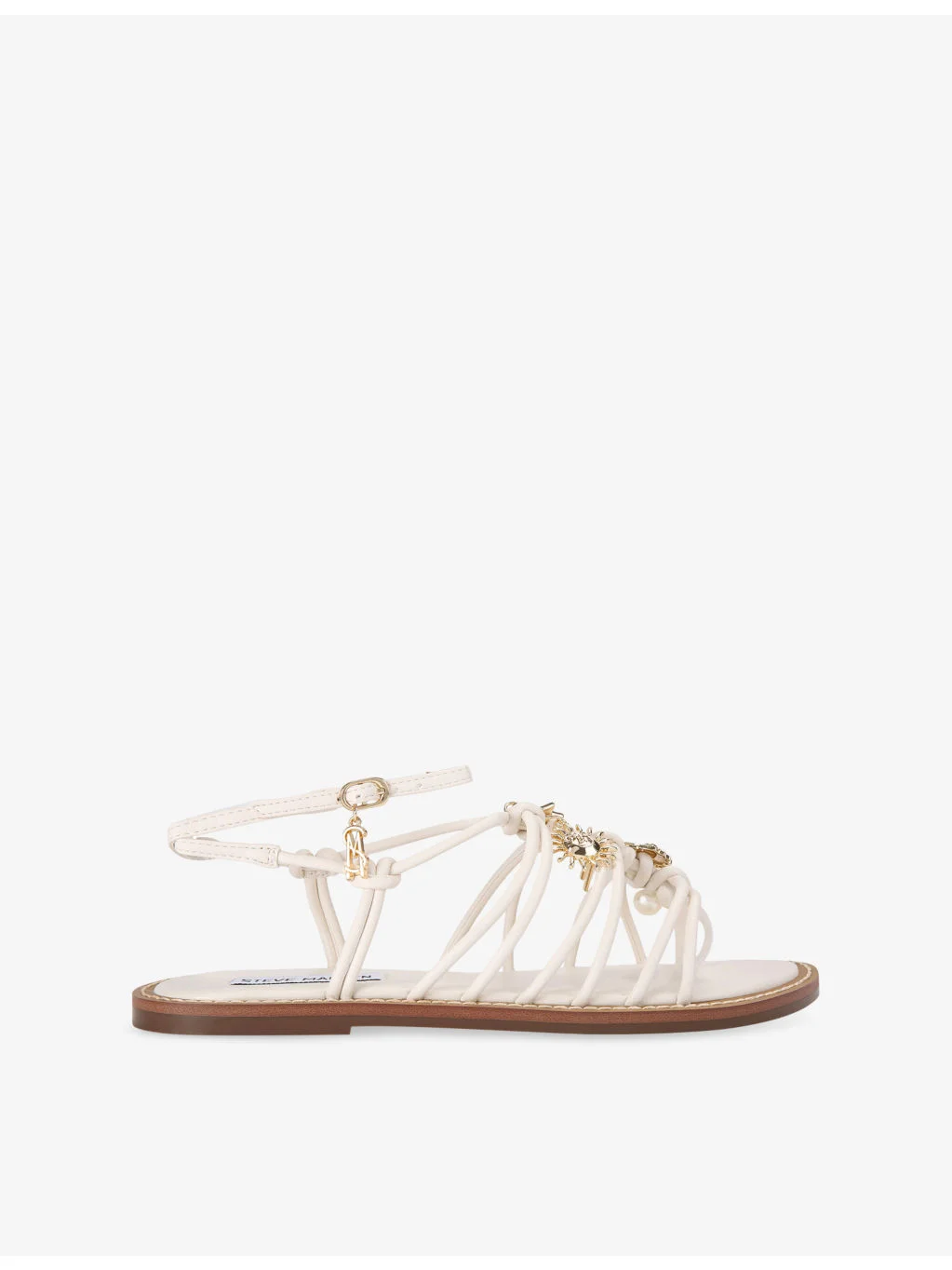 La Charmer Faux-Leather Sandals - 1
