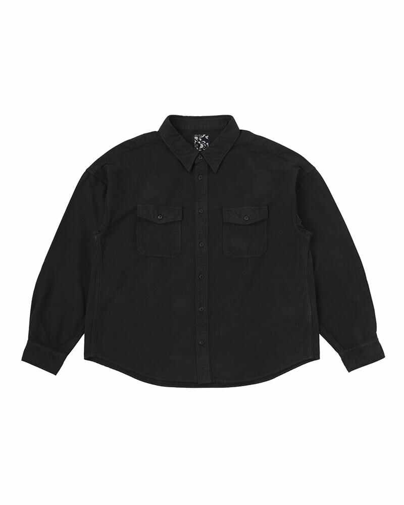 PIONEER SHIRT L/S BLACK - 1