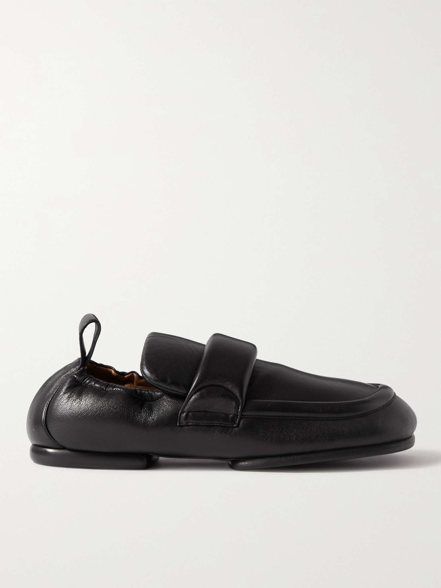 Padded Leather Loafers - 1