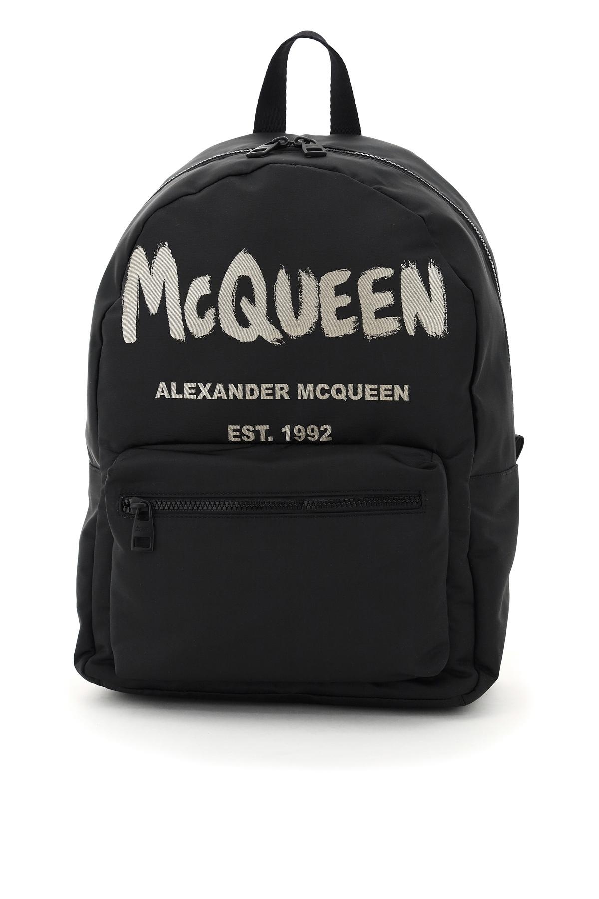 METROPOLITAN BACKPACK WITH GRAFFITI LOGO - 1