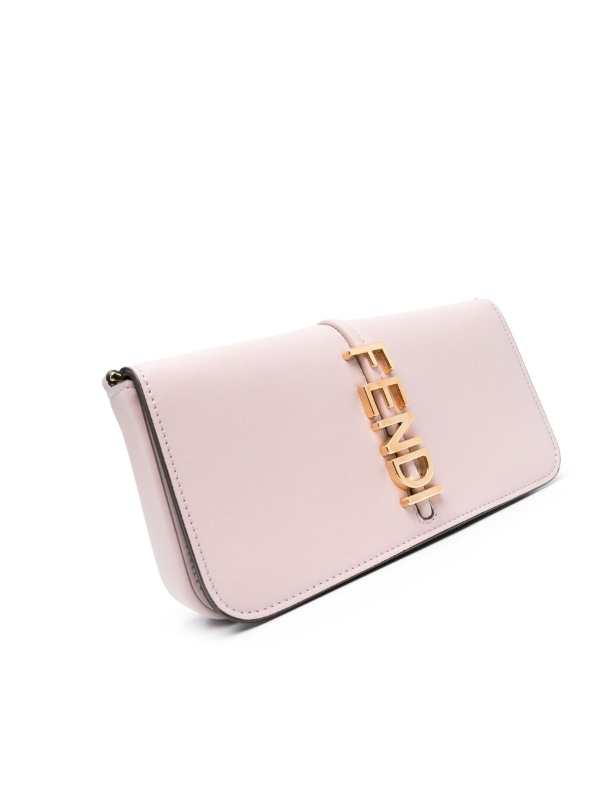 Fendigraphy logo-lettering shoulder bag - 4
