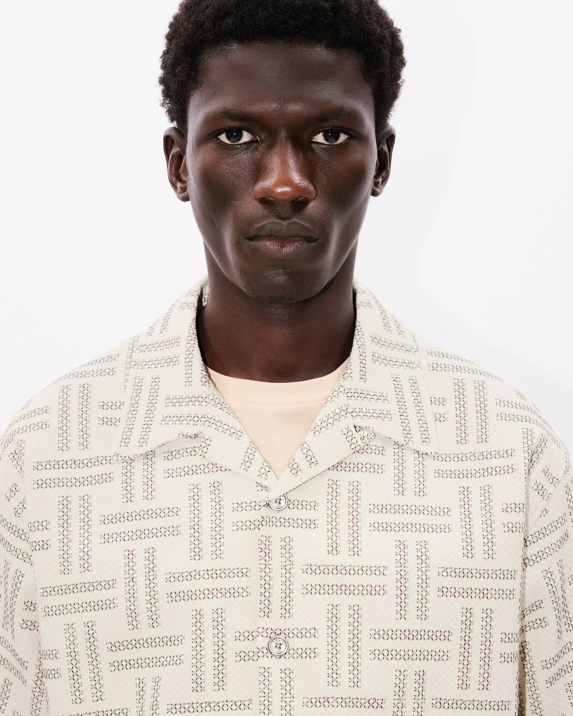 'KENZO Weave' hawaiian shirt - 6