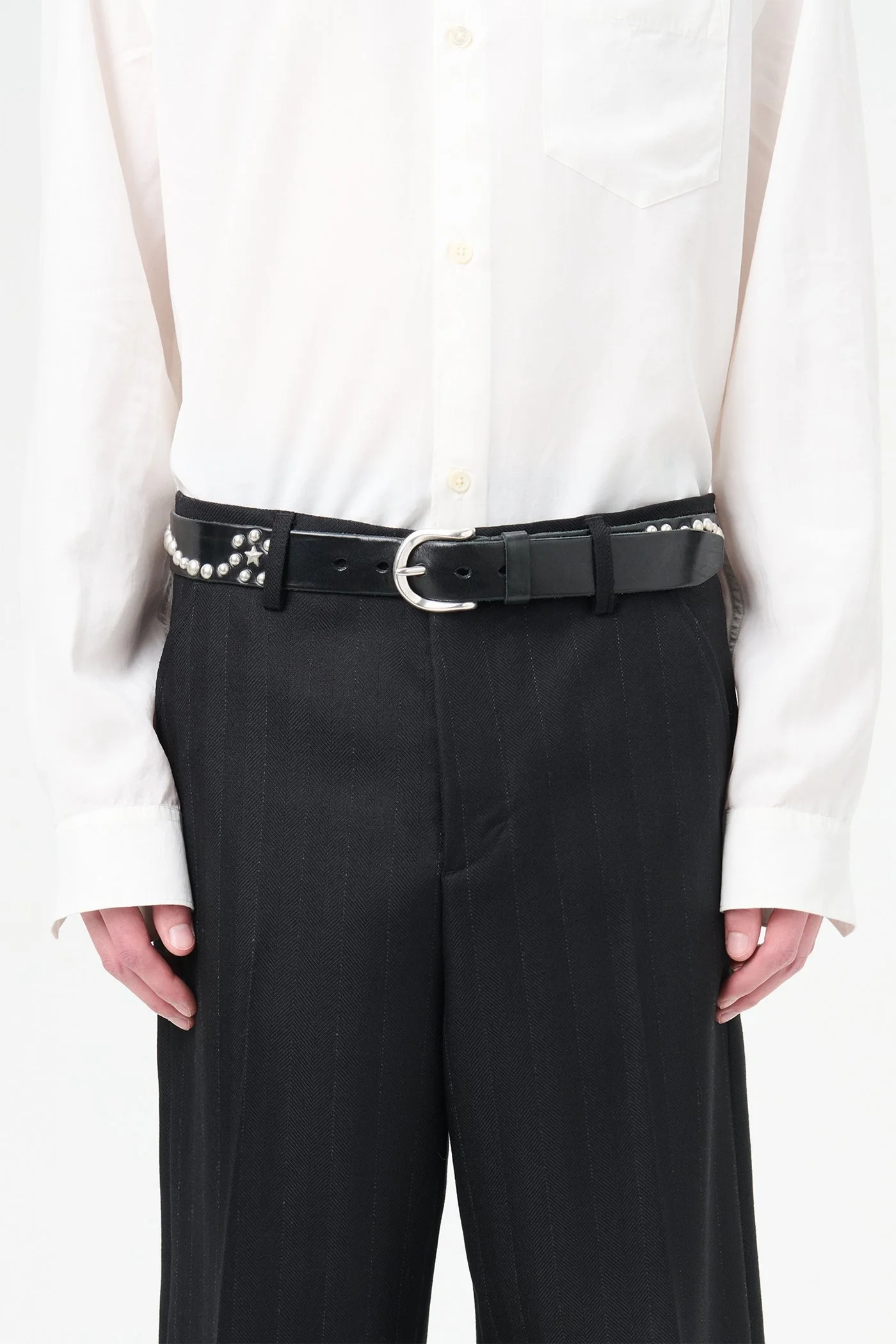 Our Legacy Star Fall Belt Black Bridle | REVERSIBLE