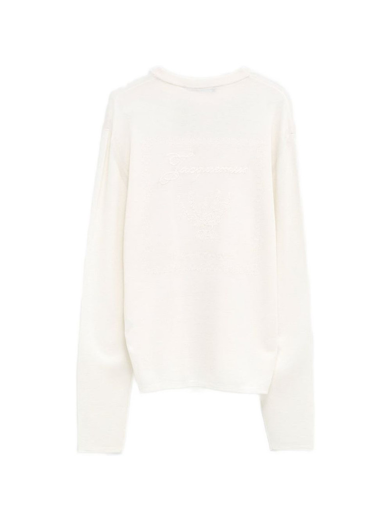 JACQUEMUS crew-neck sweater outlook