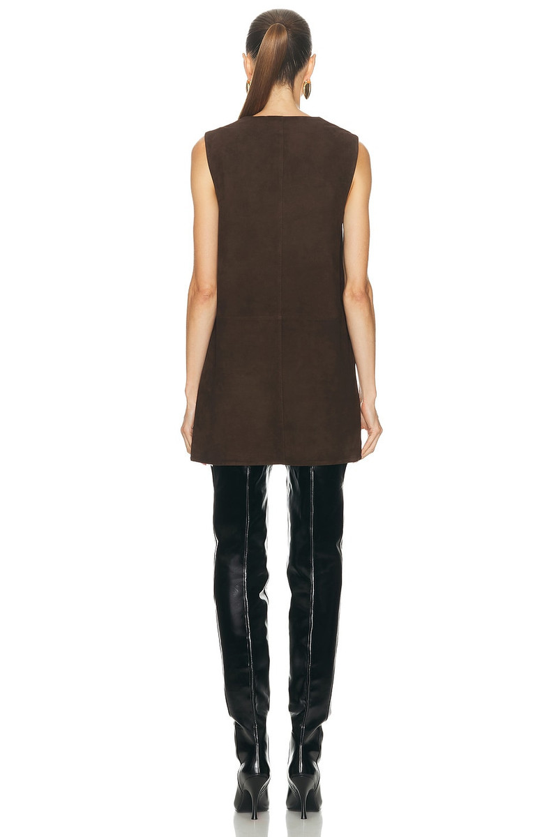 SIMONMILLER Fountain Suede Mini Dress outlook