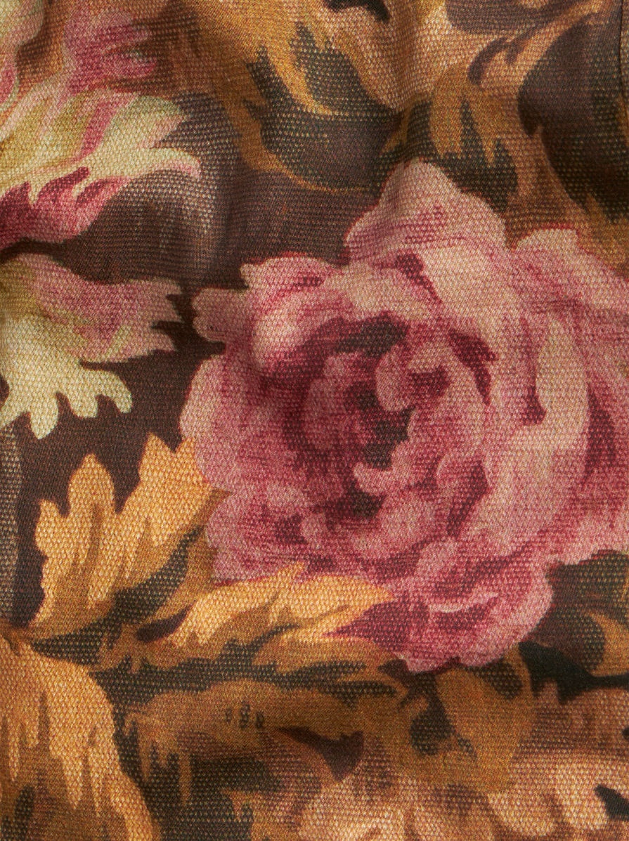 ETRO floral-print cotton shirt - Pink