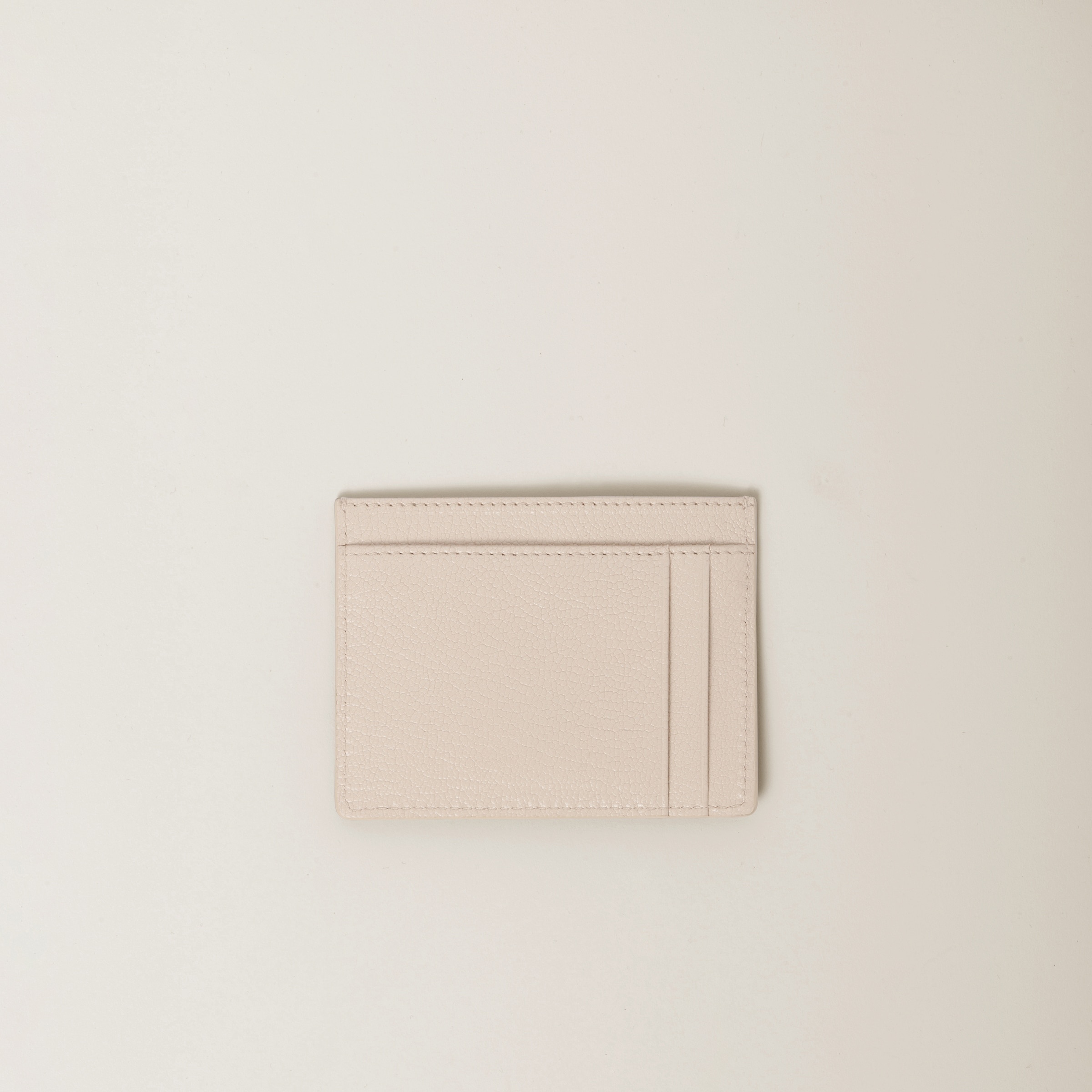 Madras leather card holder - 2