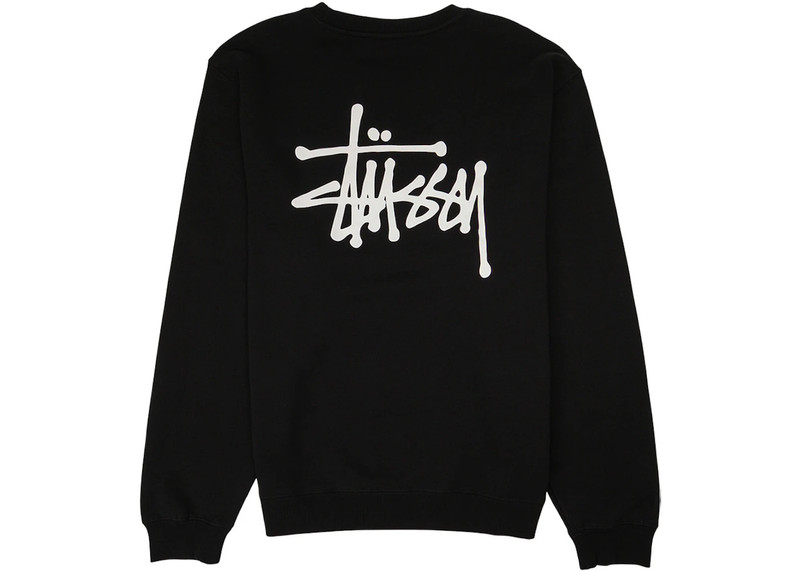 Stüssy Stussy Basic Crew Black outlook