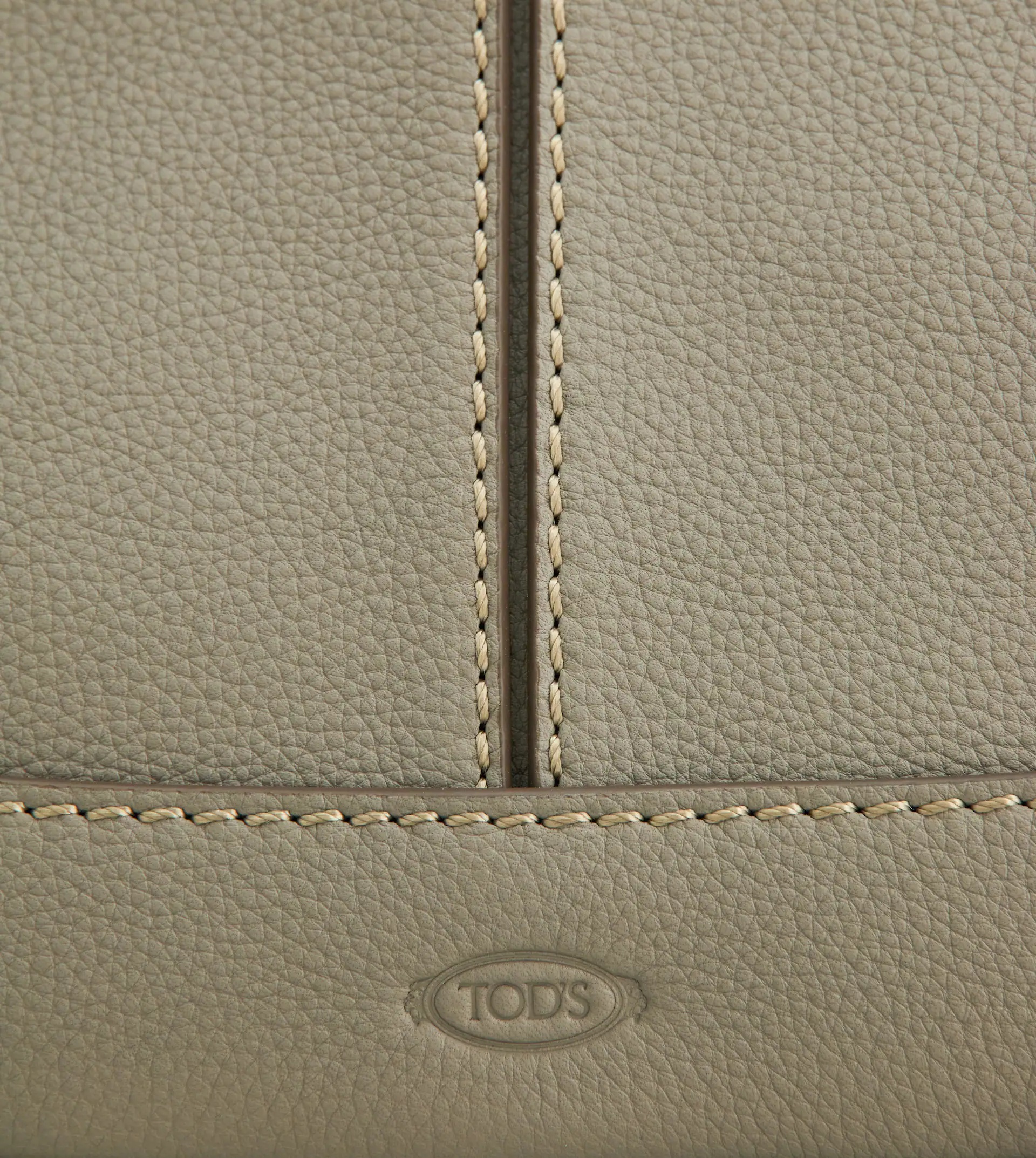 TOD'S SHIRT HOBO BAG SMALL - GREY - 5