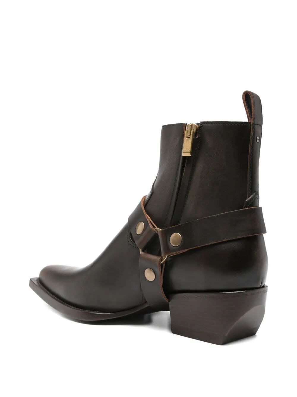 Golden Goose Men "Debbie" Distressed Leather Upper With Removable Accessory Boots - 4