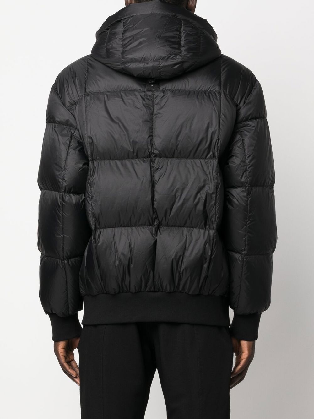 padded zip-ip coat - 4