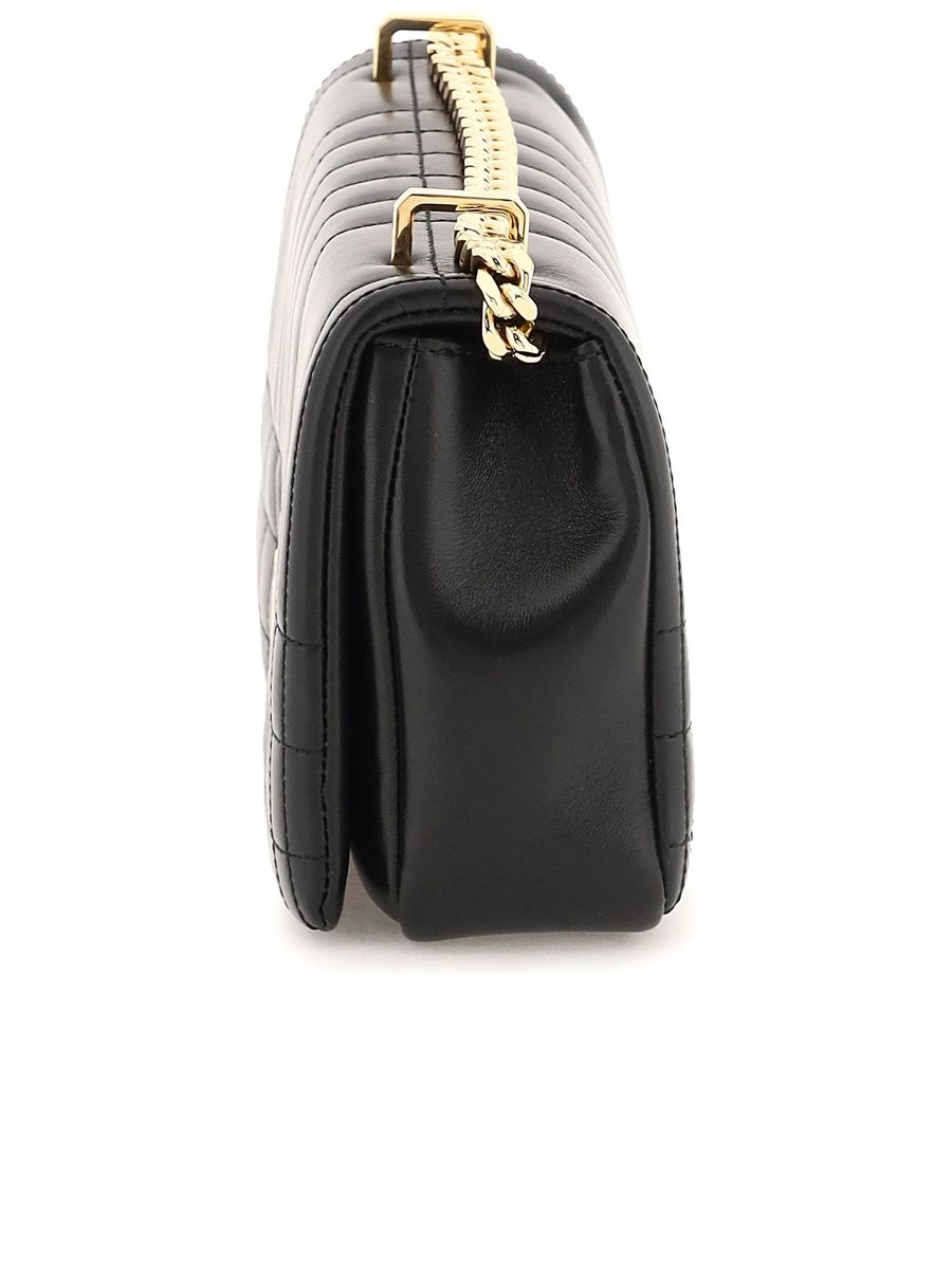 Quilted Leather Small Lola Bag - 3