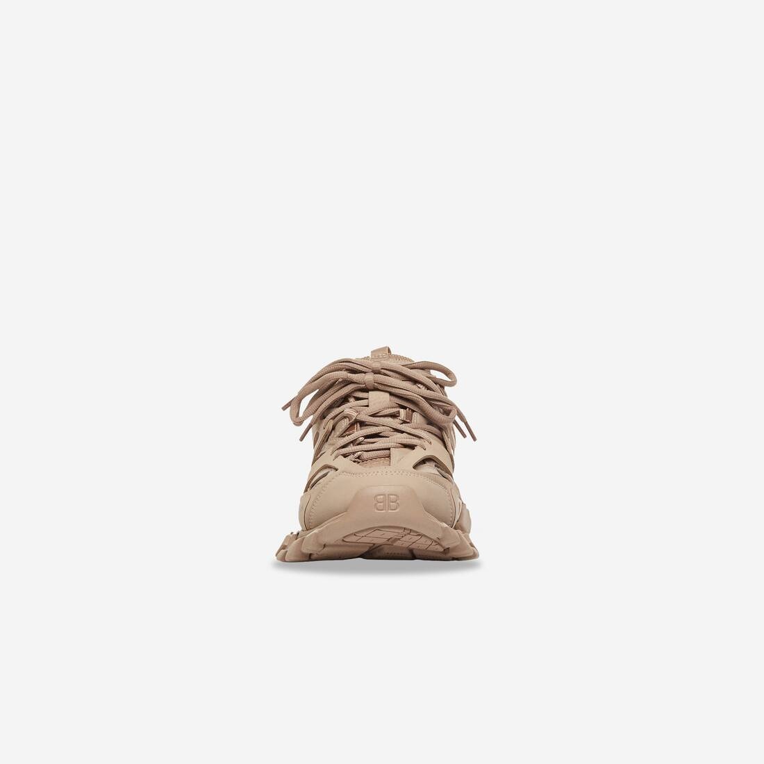 Men's Track Sneaker in Beige - 3