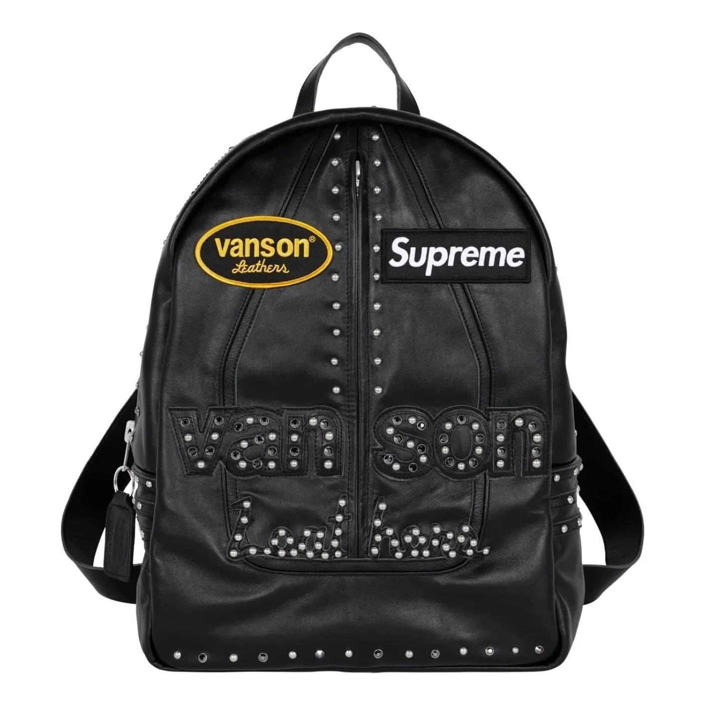 Supreme FW25 x Vanson Leathers x B.B. Simon Backpack 'Black' FW25B26-BLACK - 1