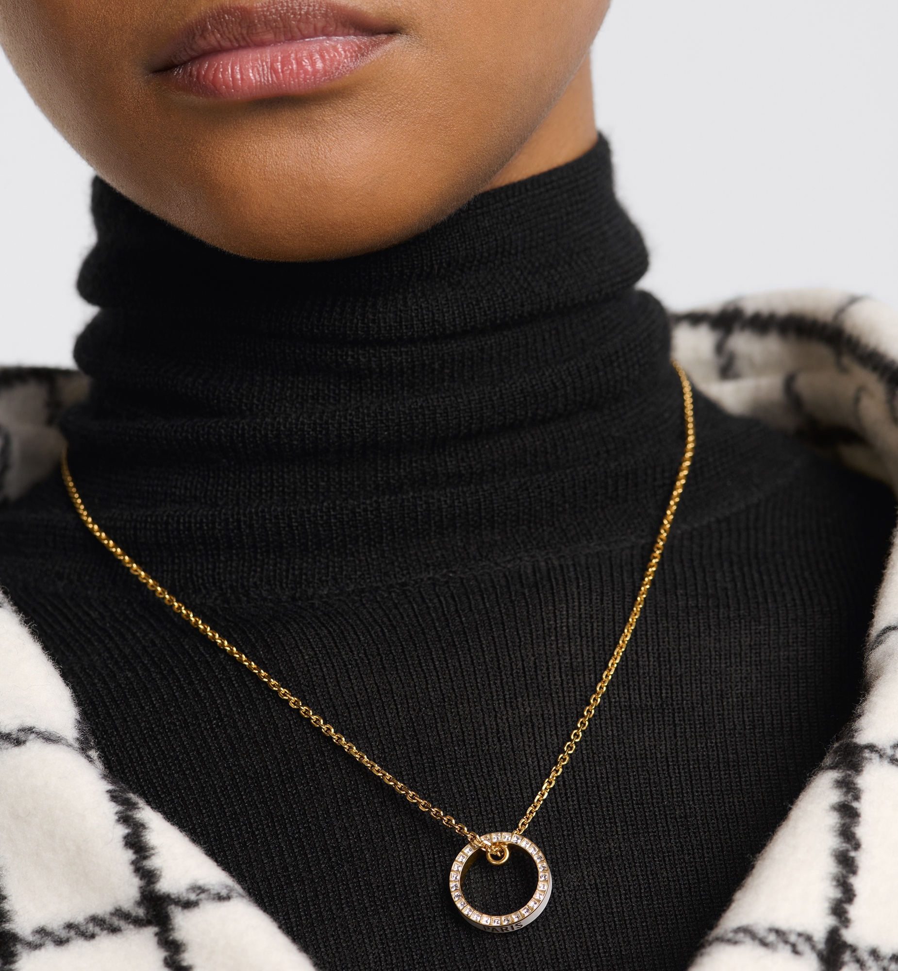 Dior☆ Night Code brass necklace Dior Dior Night Code Necklace | dior | REVERSIBLE