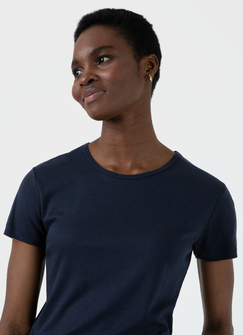Sea Island Cotton T‑shirt 1