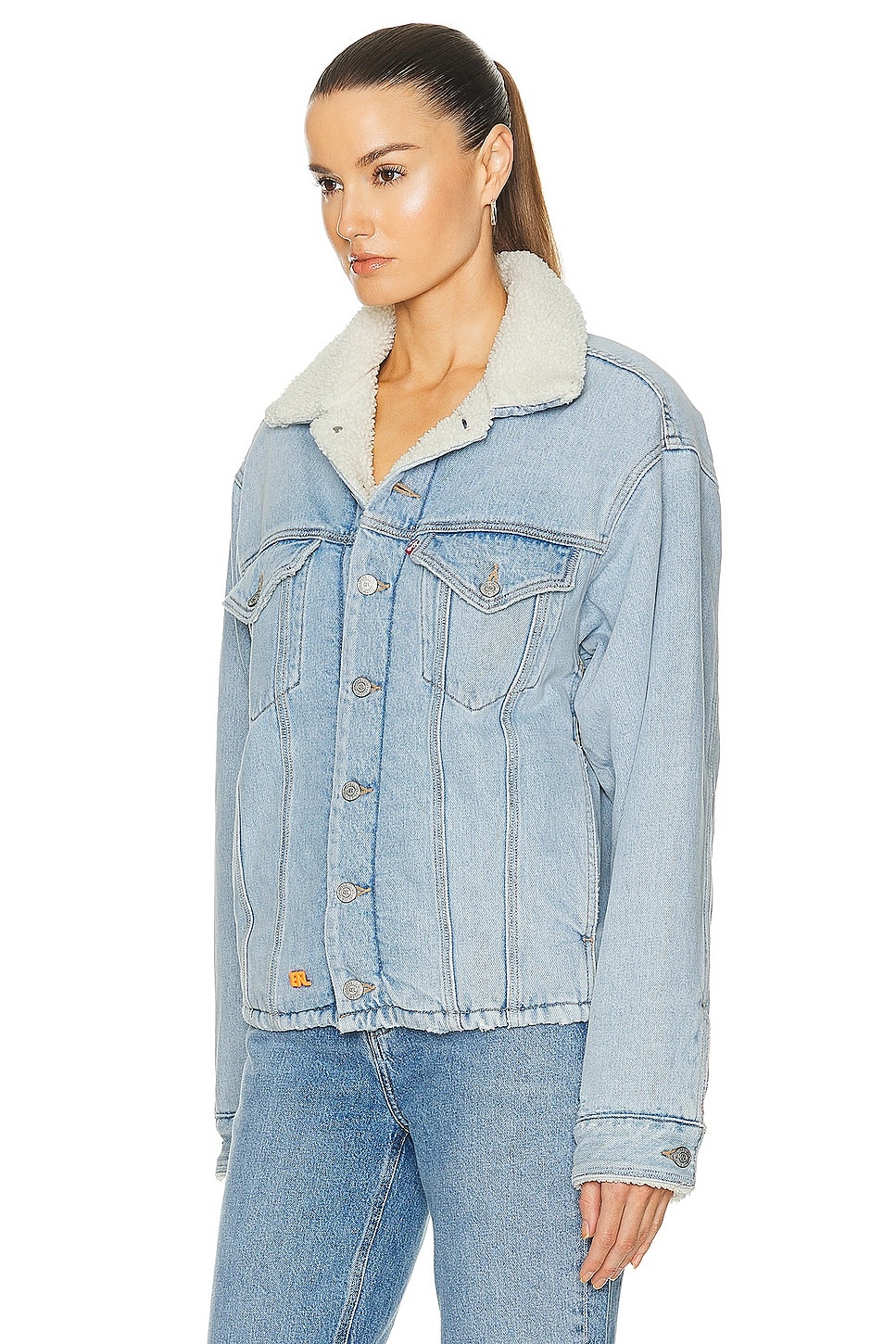 Unisex Levis Sherpa Trucker Woven - 4