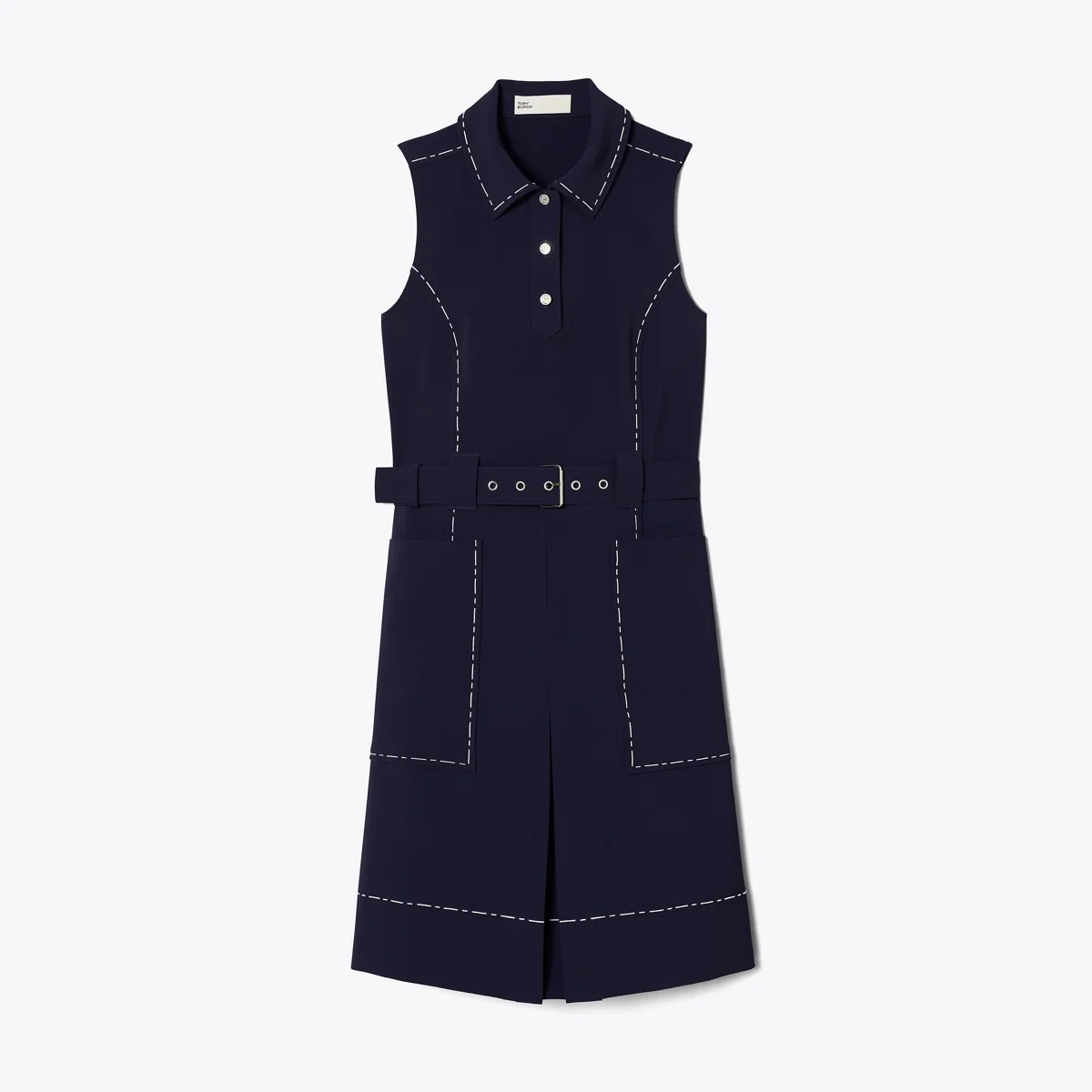 Pick Stitch Stretch Golf Dress - 1