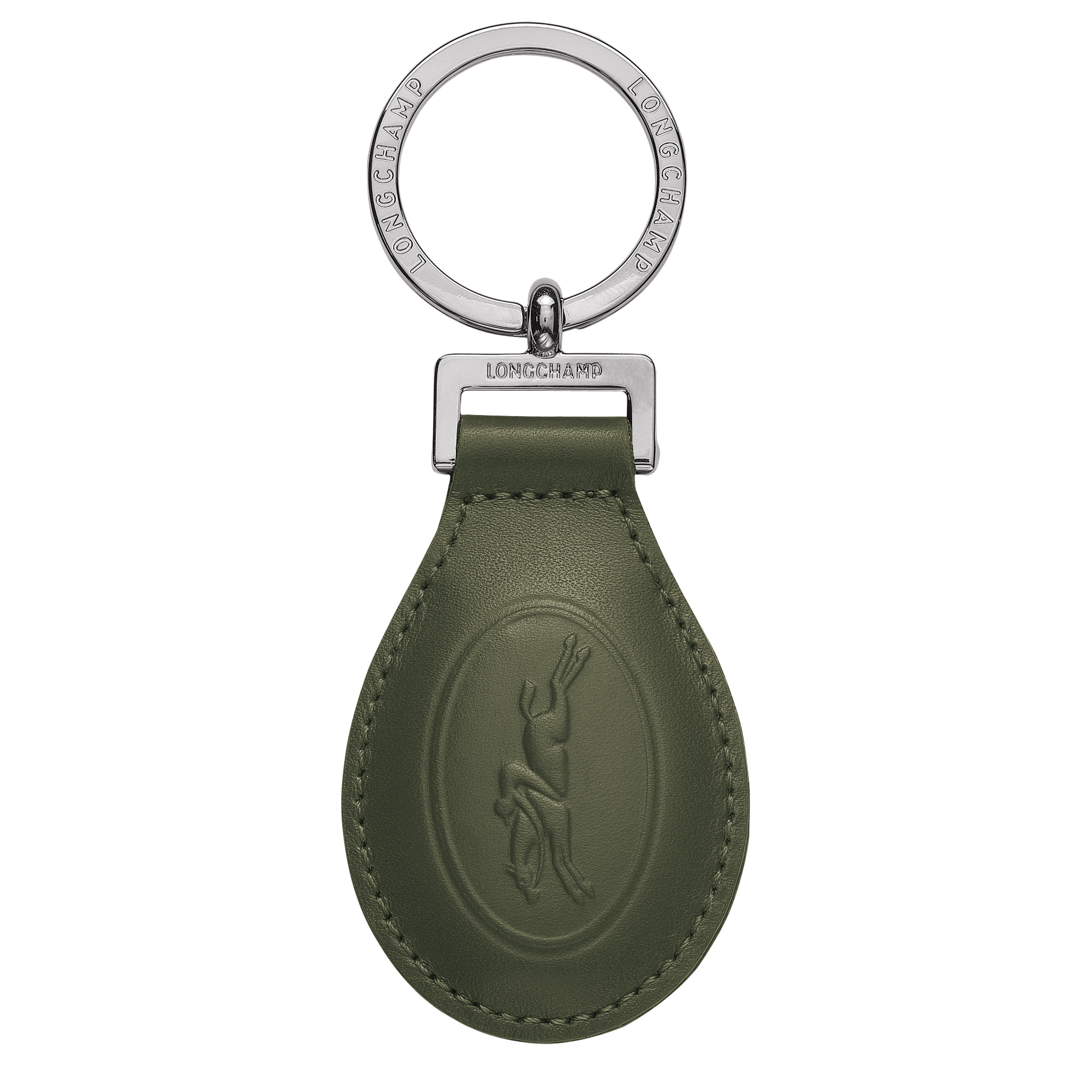 Le Foulonné Key-rings Khaki - Leather - 1