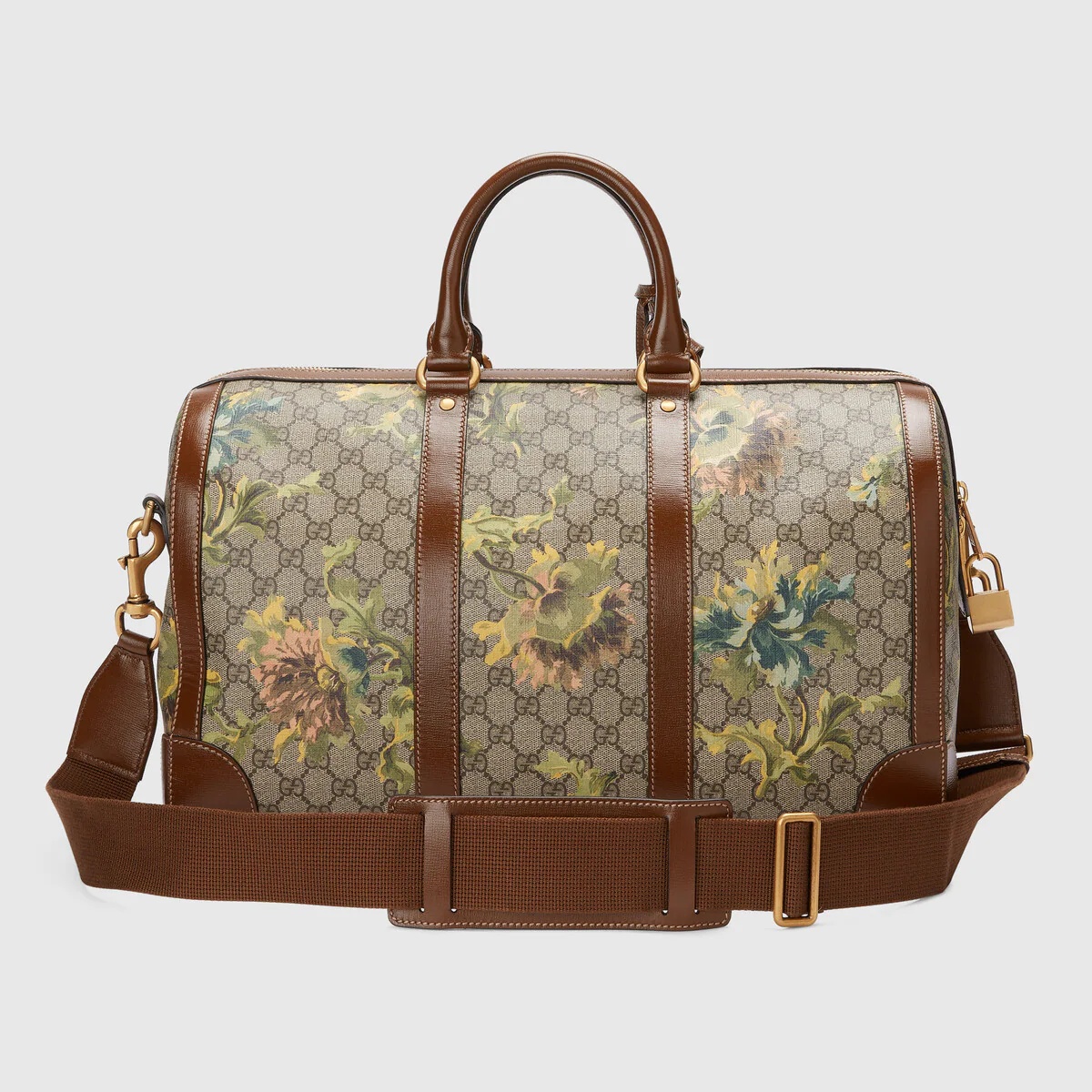 GG carnation print duffle bag - 3