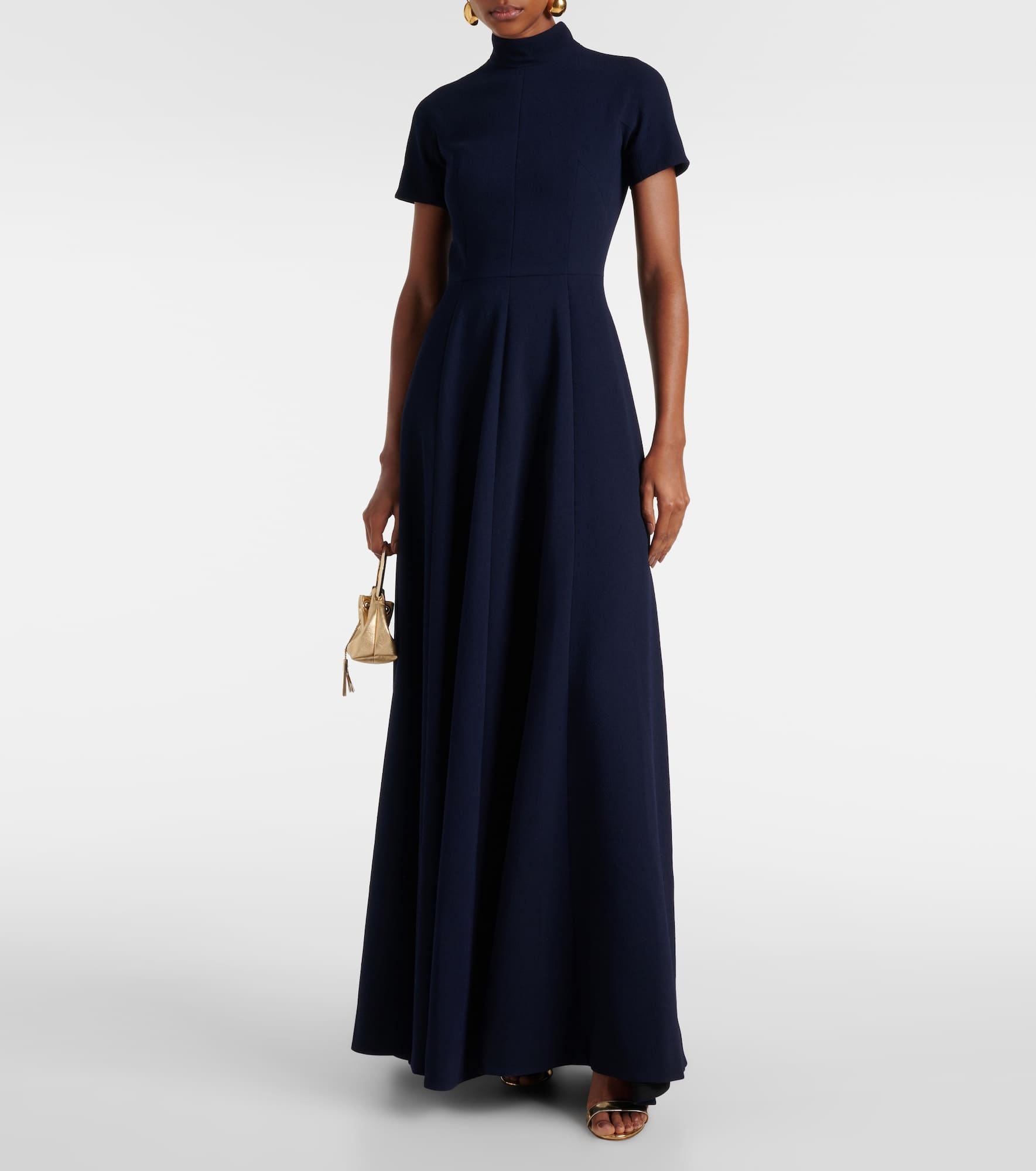 Malinda lamé tweed gown - 2