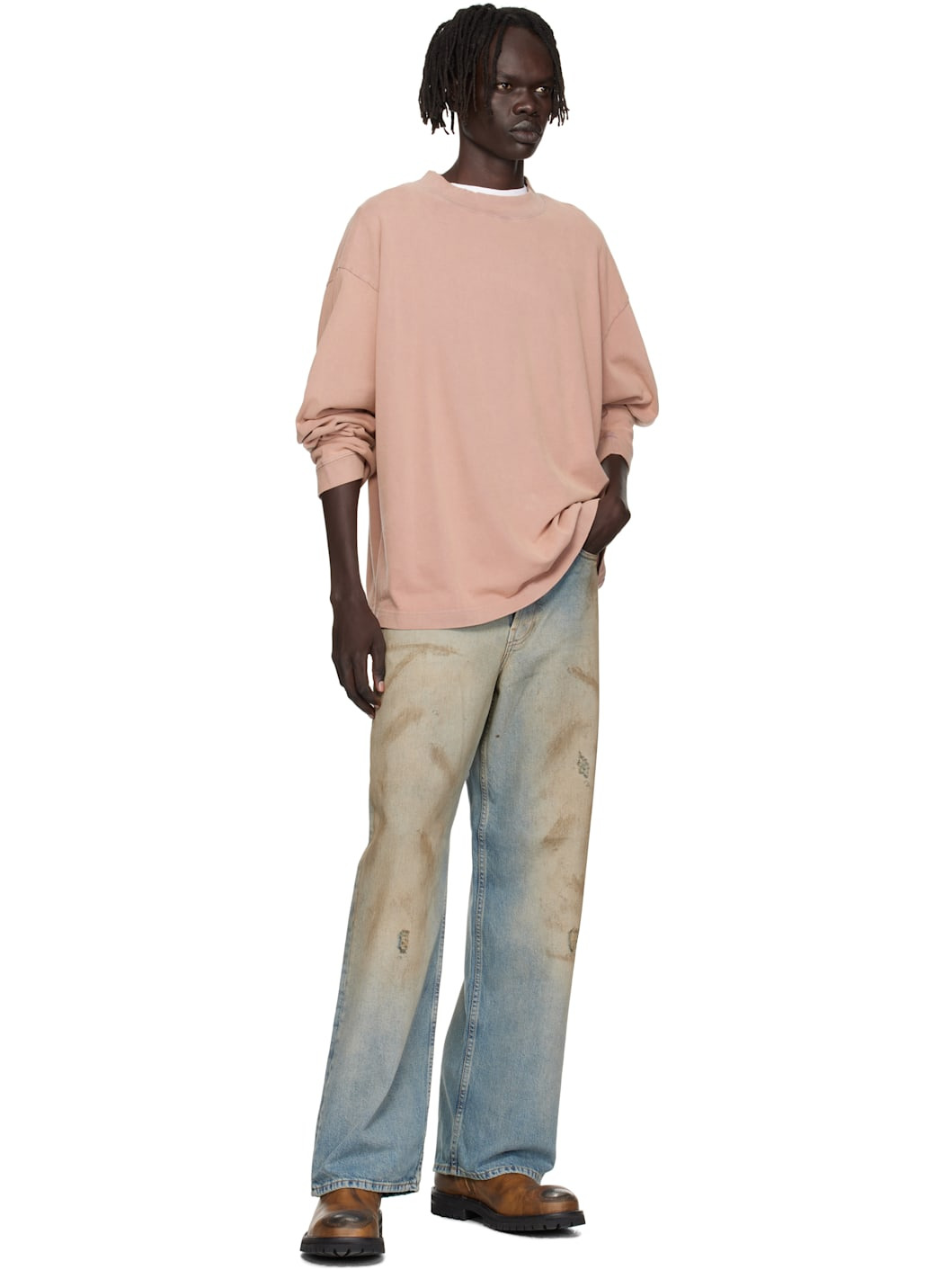 Blue Loose Fit 1981 Jeans - 4
