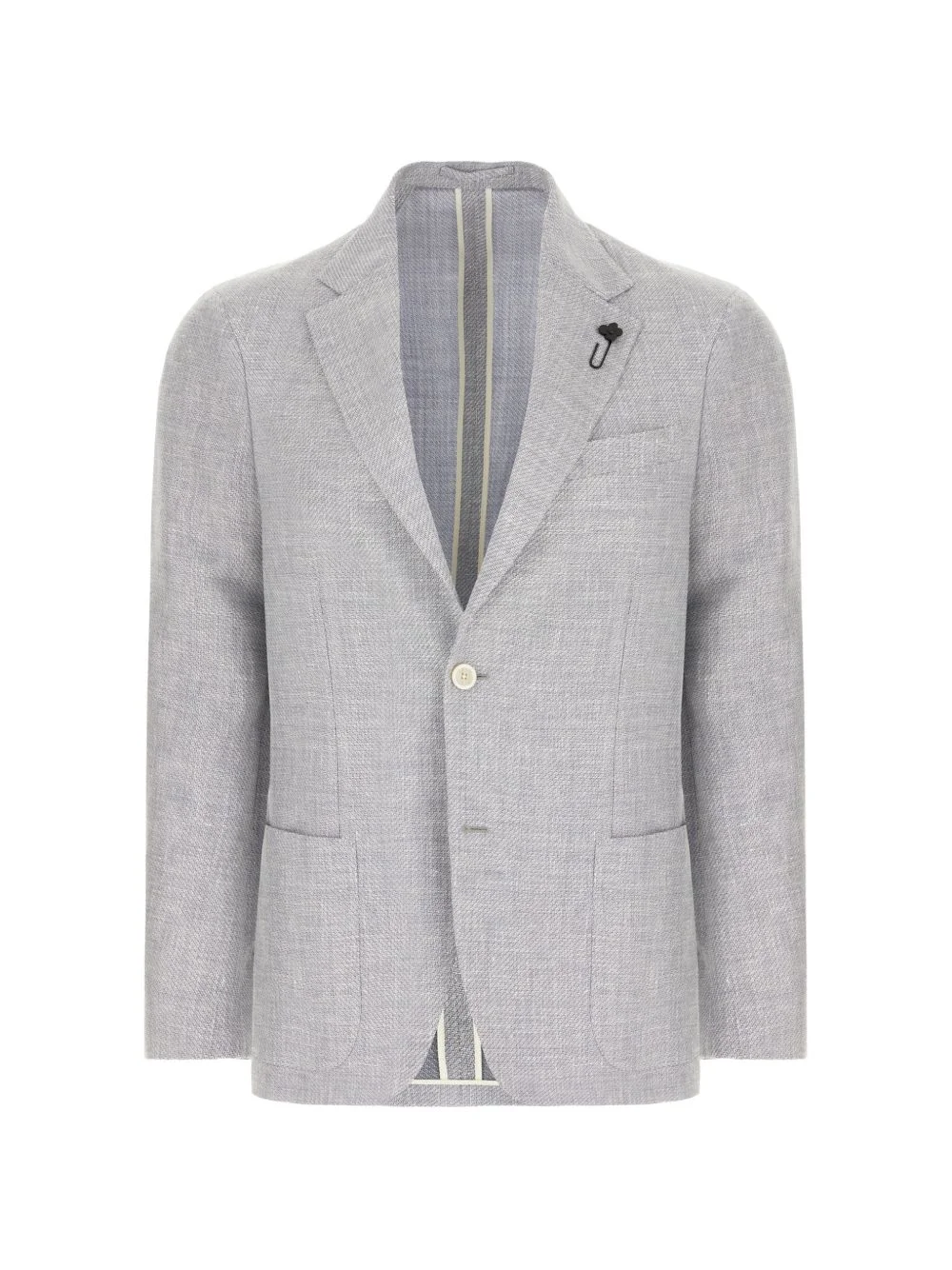 single-breasted tailored blazer - 1