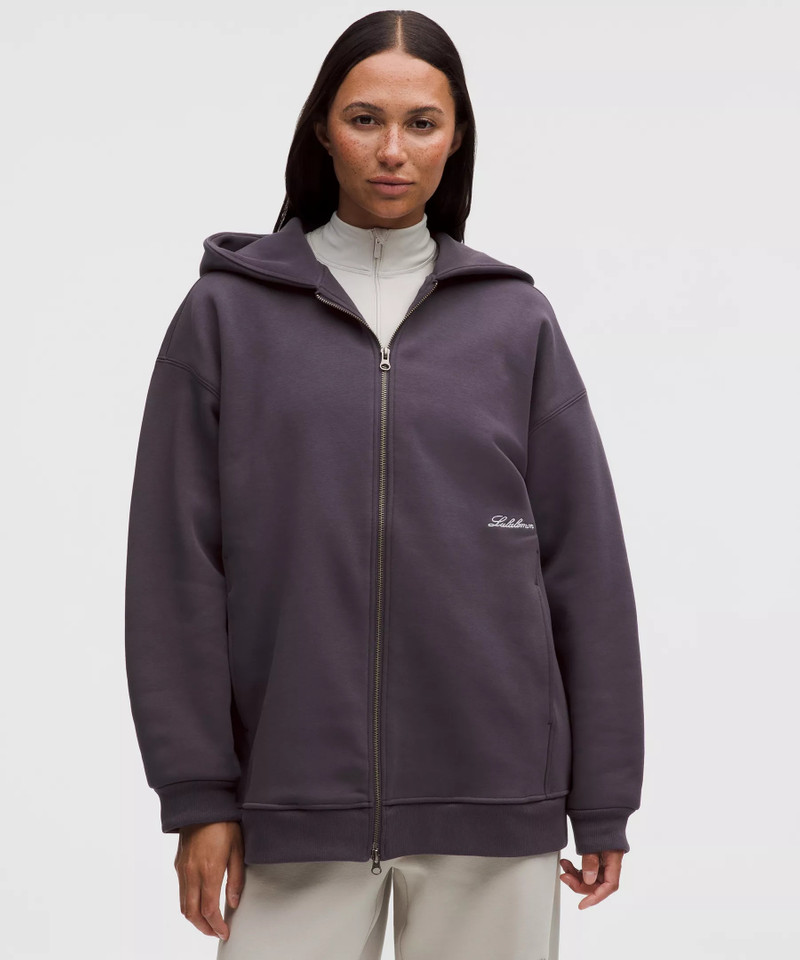 Women's Big Cozy Ultra-Oversized Full-Zip Hoodie *Long 1
