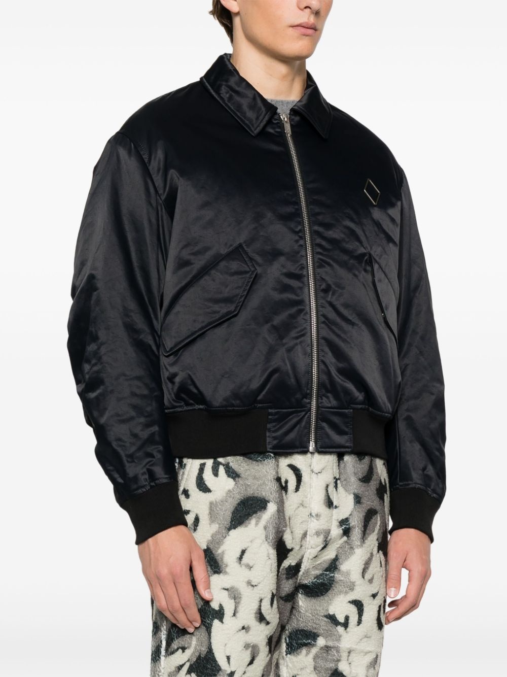 Cinch bomber jacket - 4