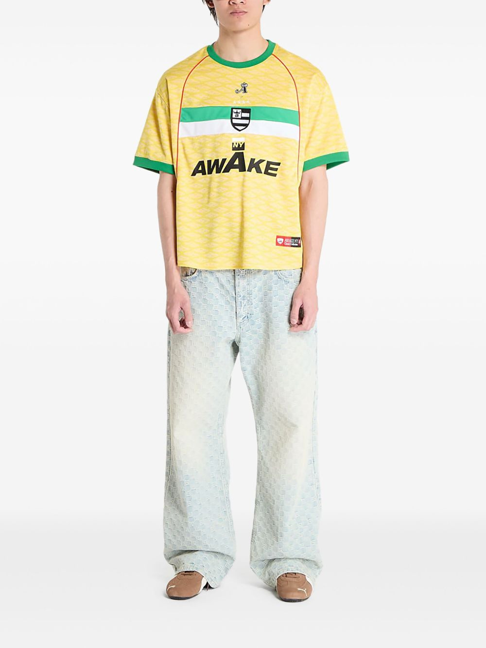 short-sleeve sport jersey top - 2