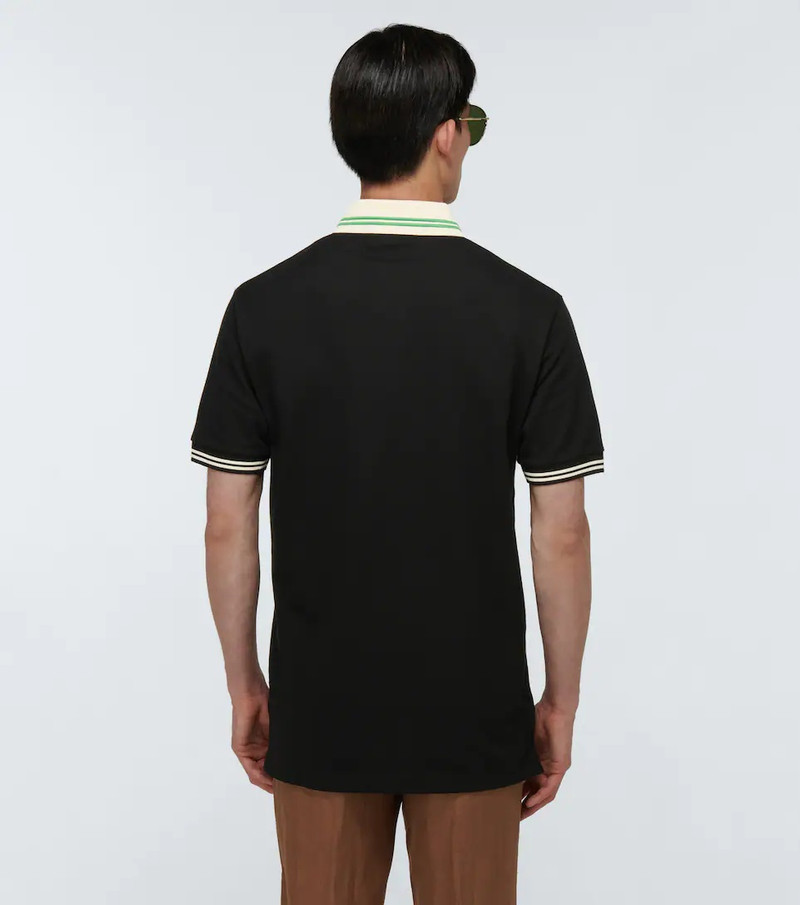 Interlocking G-collar polo shirt 4