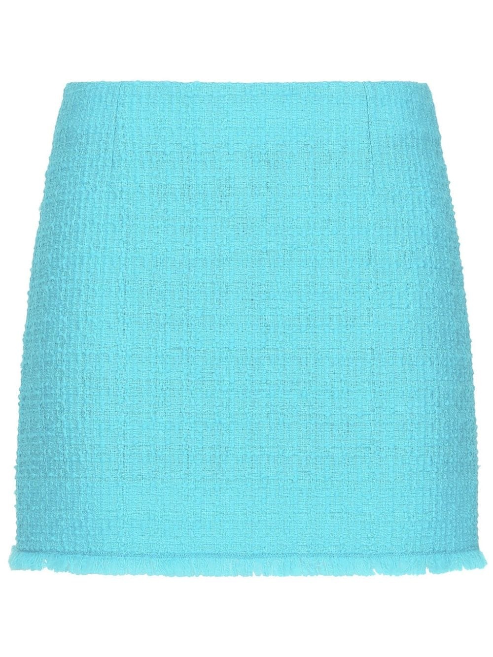 mid-rise tweed miniskirt - 1