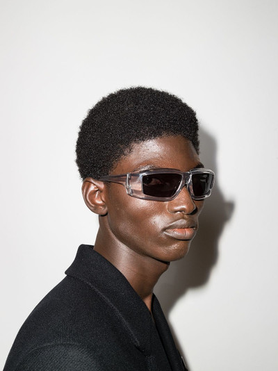 Rick Owens rectangular frame sunglasses outlook