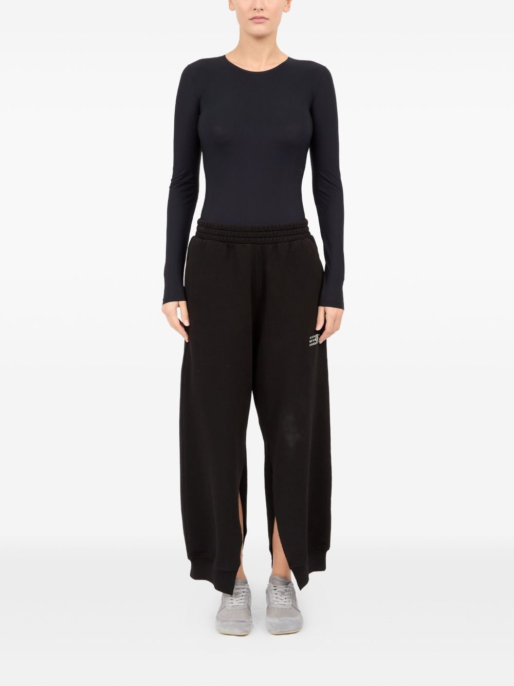 cotton track pants - 2
