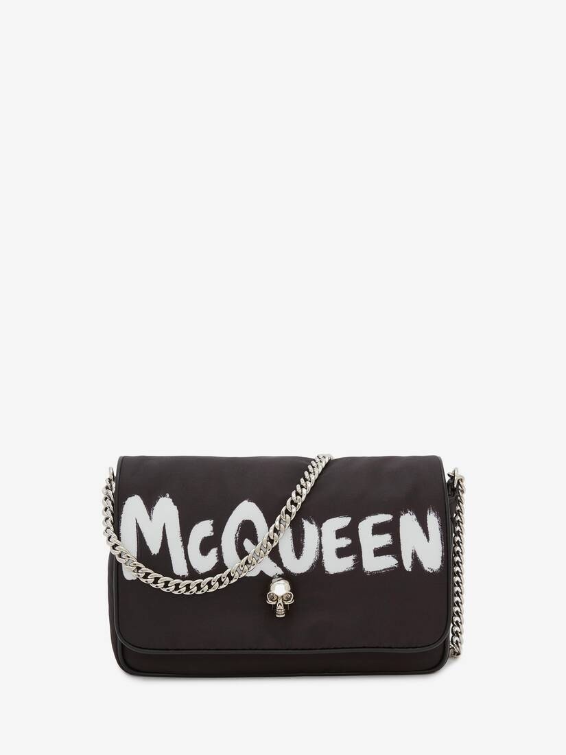 Small Skull Bag in Black/white - 1