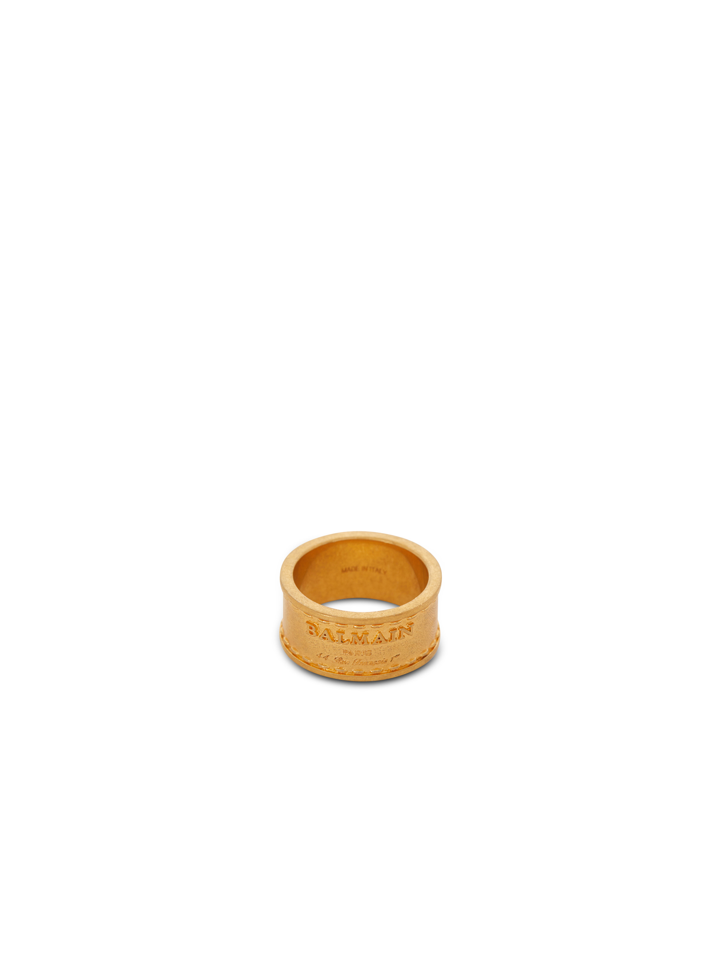 Balmain Signature tubular Ring - 1