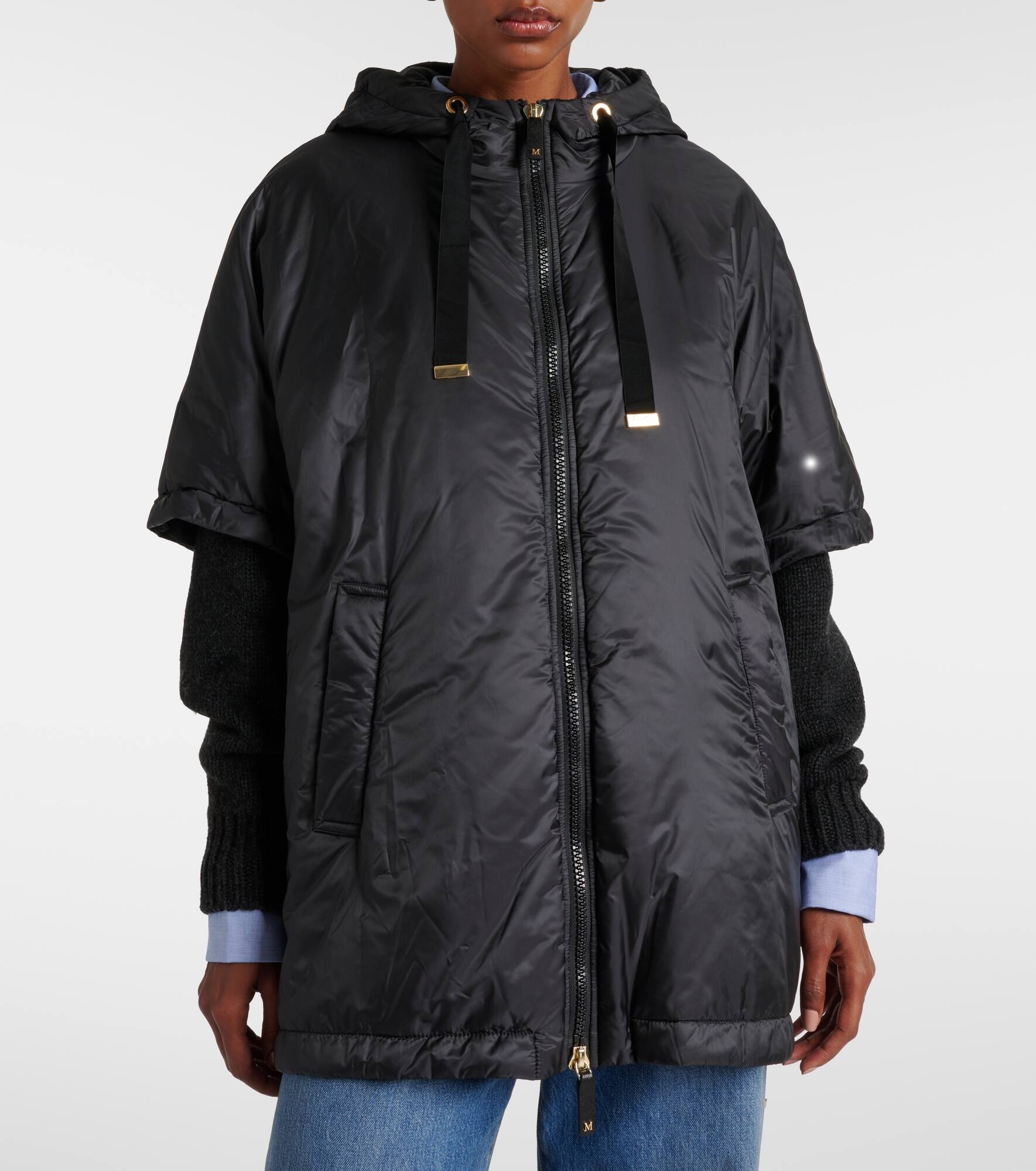 The Cube Greenci padded cape - 6