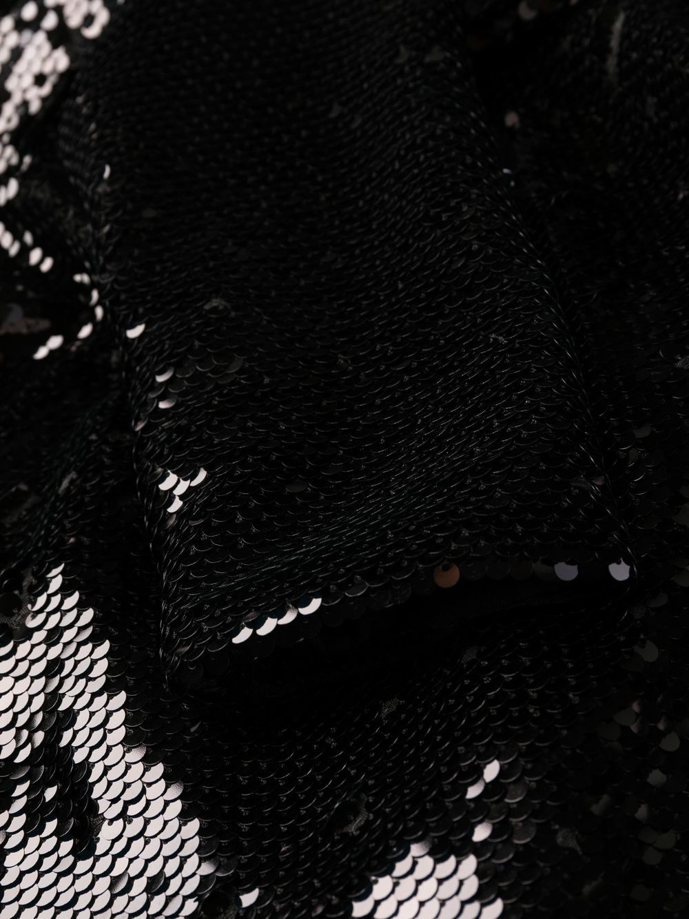 long-sleeved sequin-embellished dress - 6