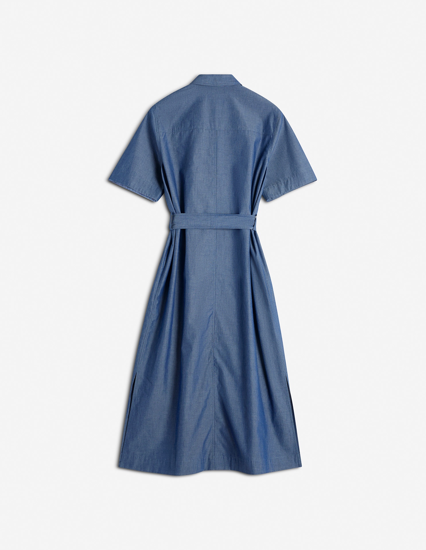 DOUBLE POCKET SHIRT DRESS - 6