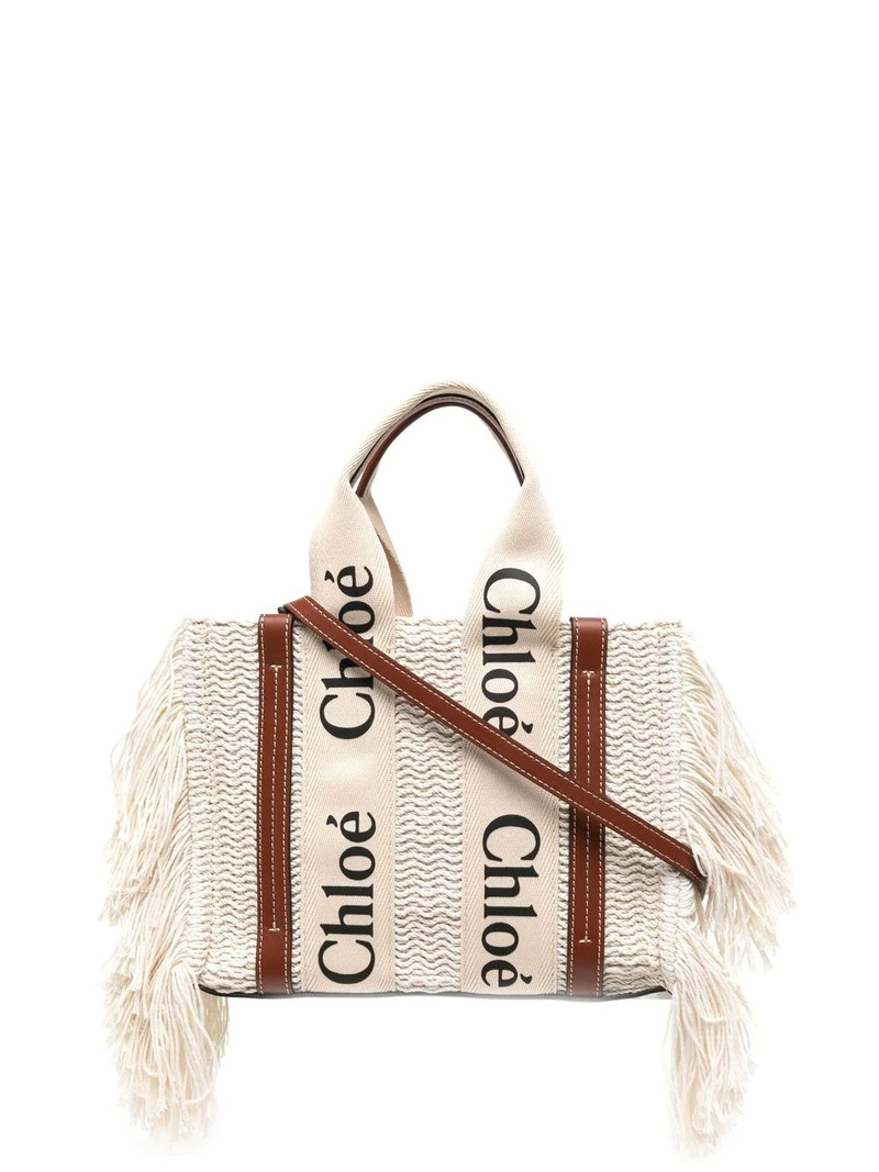 Chloé SMALL WOODY TOTE BAG outlook