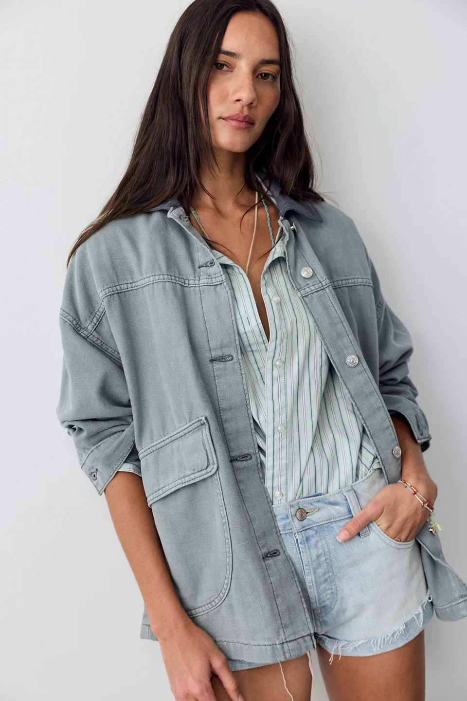 We The Free Lemon Denim Jacket - 1