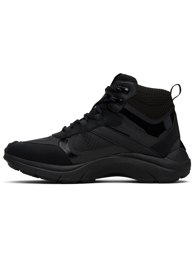 HUGO Black Waterproof Boot Sneakers outlook