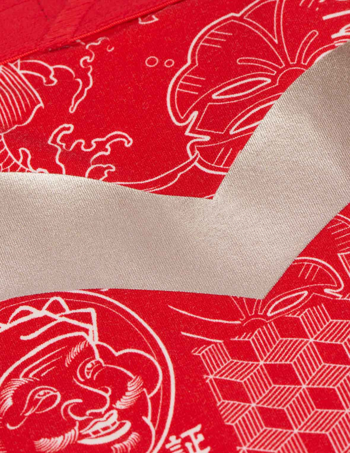 ALLOVER JAPANESE PATTERN PRINT TRUNKS - 6